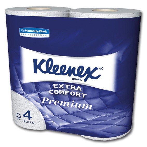 KLEENEX EXTRA comfort - 4-lagig - Toilettenpapier